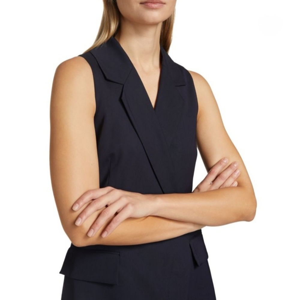 NWT A.L.C. Jocelyn Sleeveless Blazer Mini-Dress. Size 6 - Picture 4 of 13
